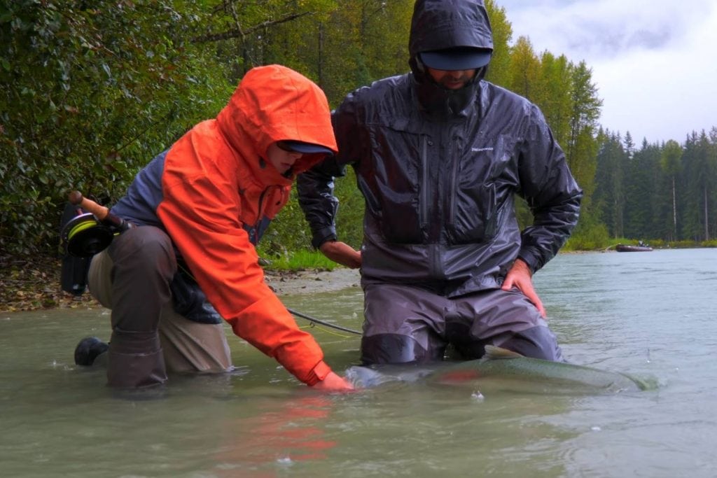 teaching kids to fish