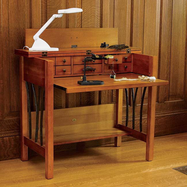 orvis fly tying desk