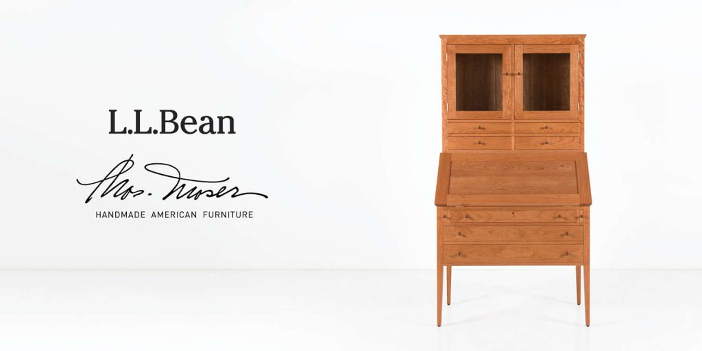 thos moser fly tying desk