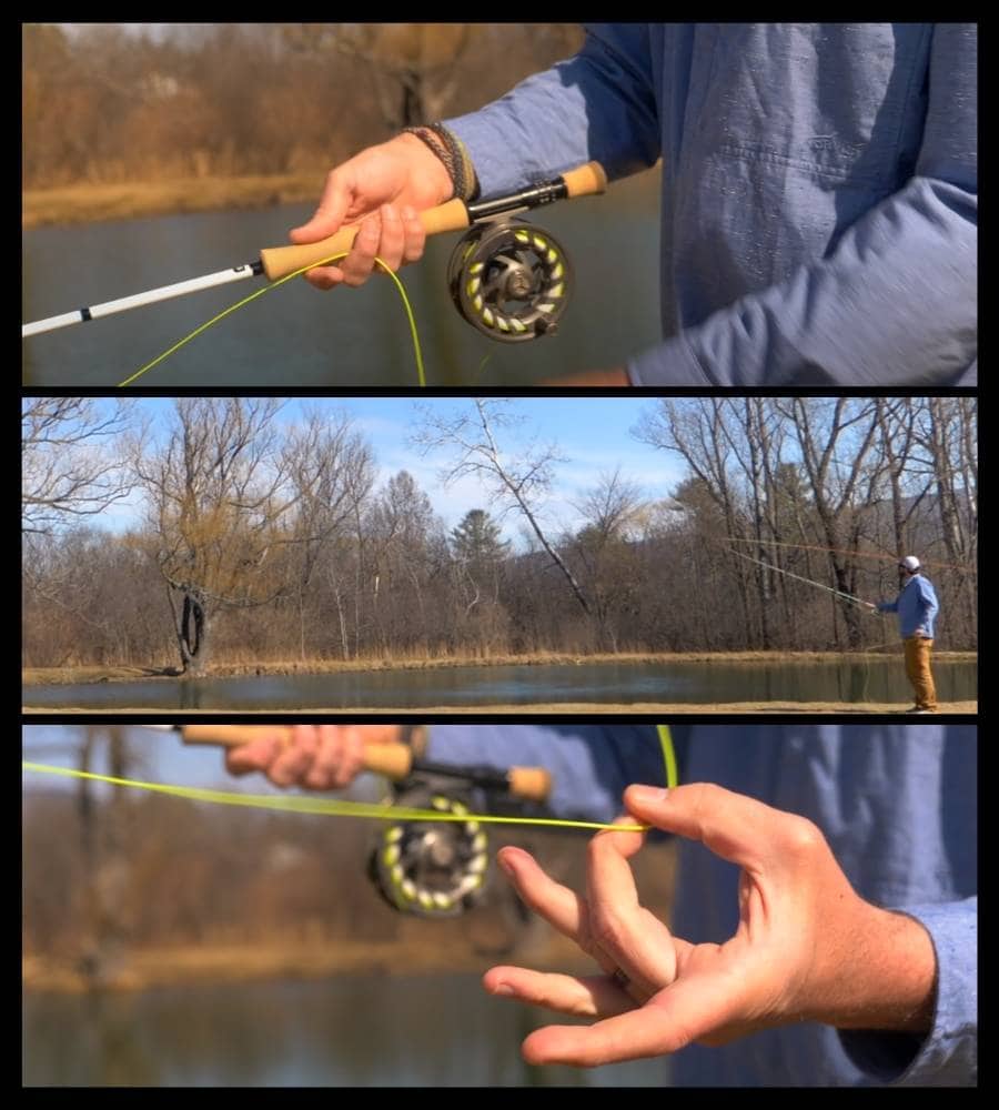 hitting the water