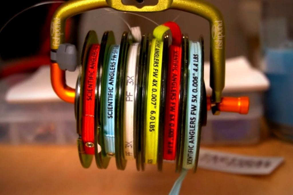How many different spools of tippet and leader will I need