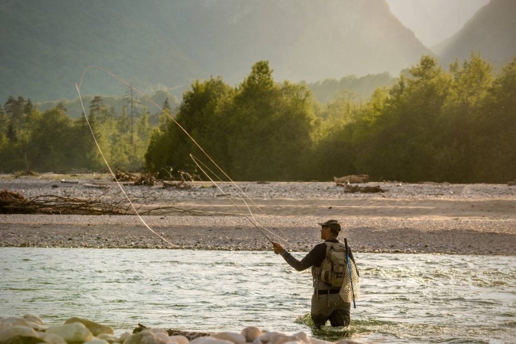 fly casting