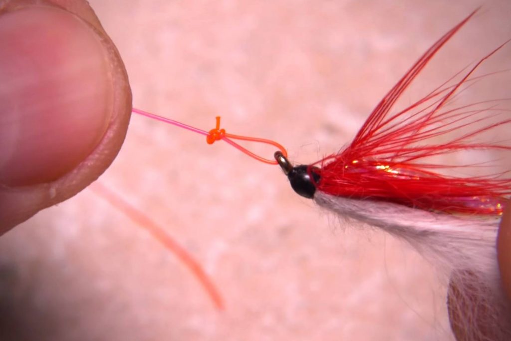 Can you tie a perfection loop on a fly line?