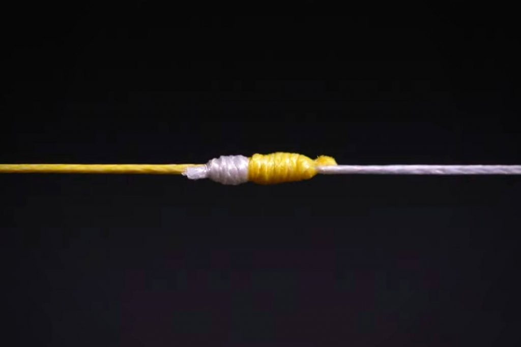 What is a double Uni knot used for?