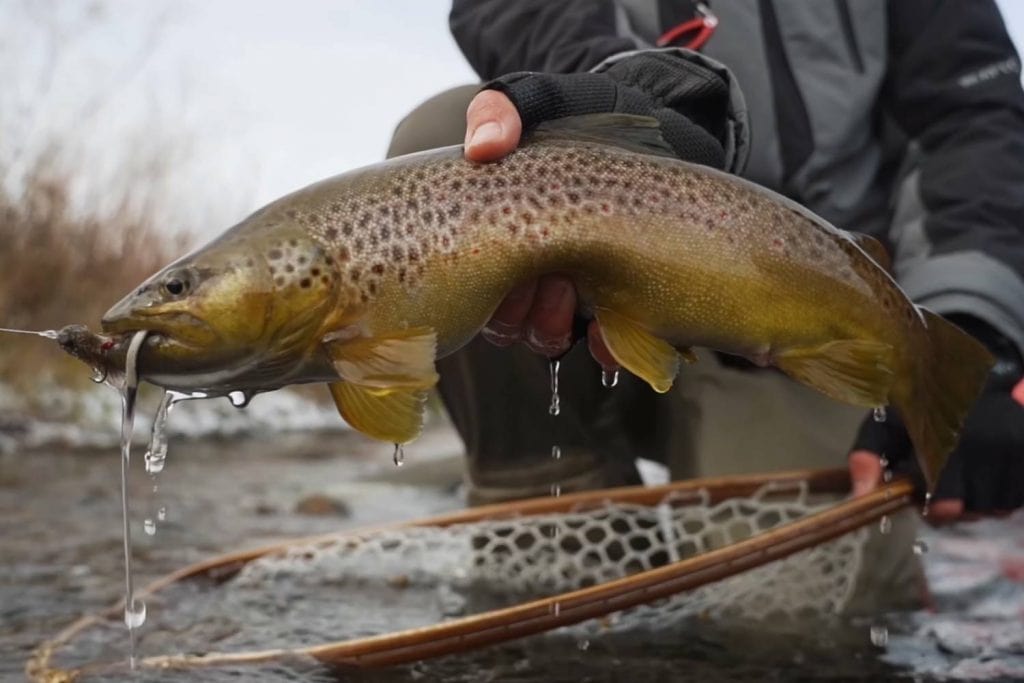 Why do you need gloves to fish in the winter