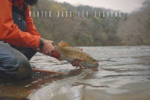 winter bass fly fishing