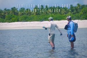 Fly Fishing in the Surf from the Beach
