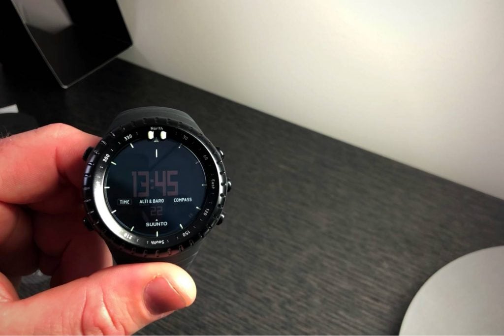 SUUNTO Core All Black Military Outdoor Watch
