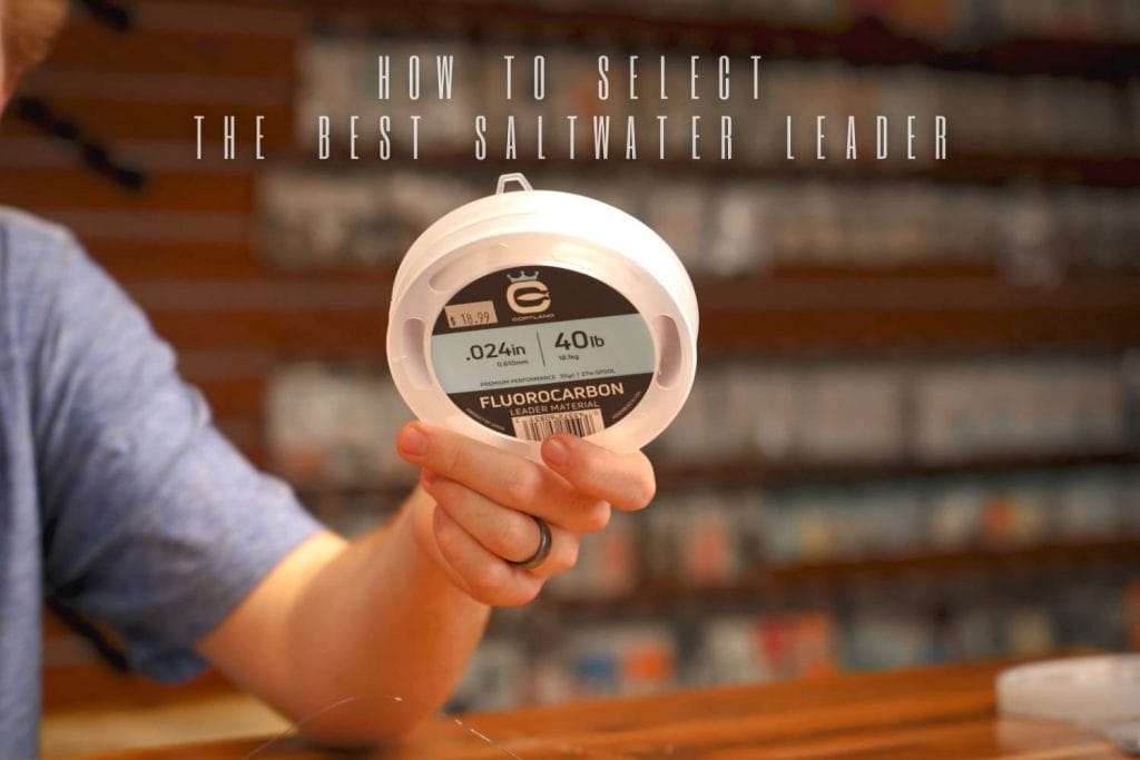 how to select the best saltwater leader