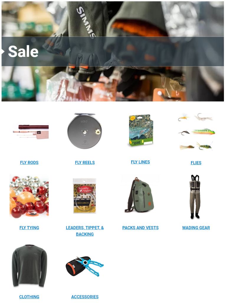 trident fly fishing deals