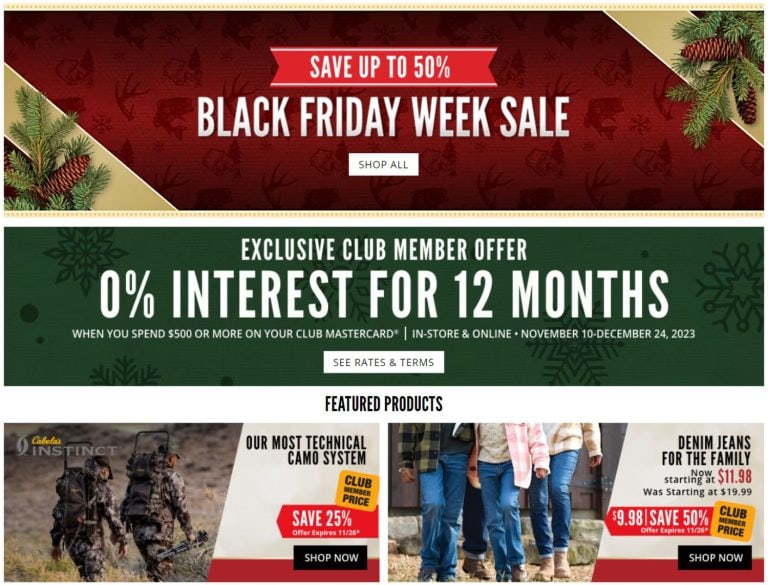 Black Friday Cabelas