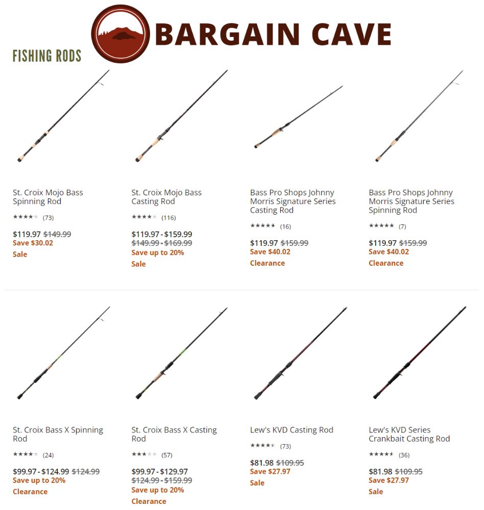 Cabelas Fishing Rods Black Friday Sale