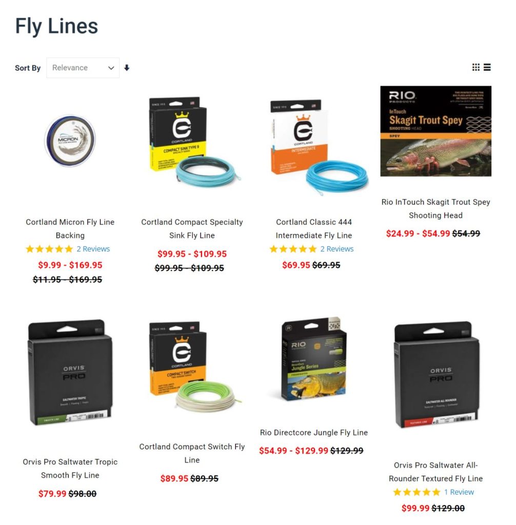 Trident Fly Fishing Lines Black Friday Sale