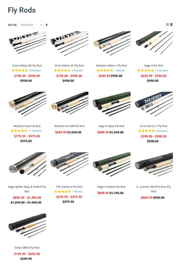 Trident Fly Rods Black Friday Sale
